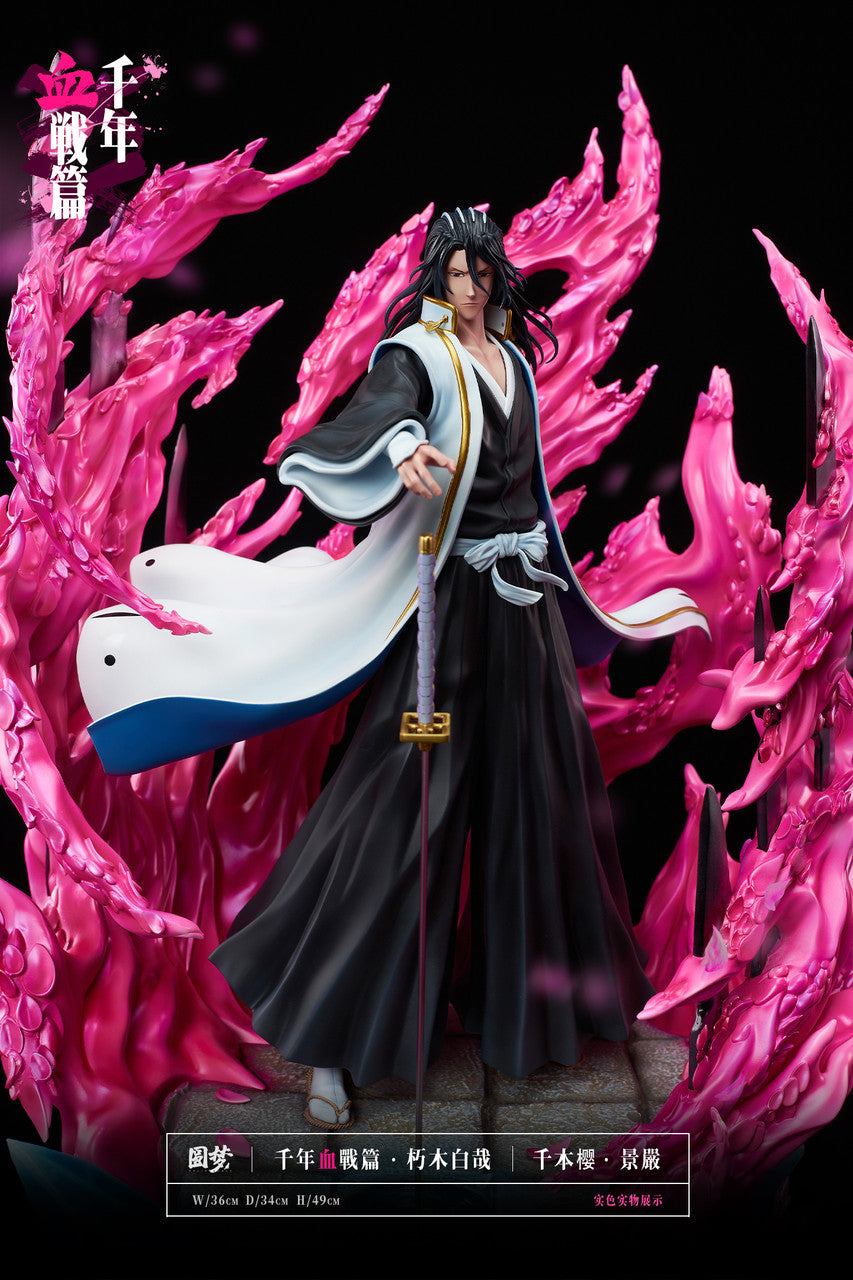 [Warehouse in Stock] Yuan Meng Studio - Statue - BLEACH Blood War Series - Kuchiki Byakuya Solid version