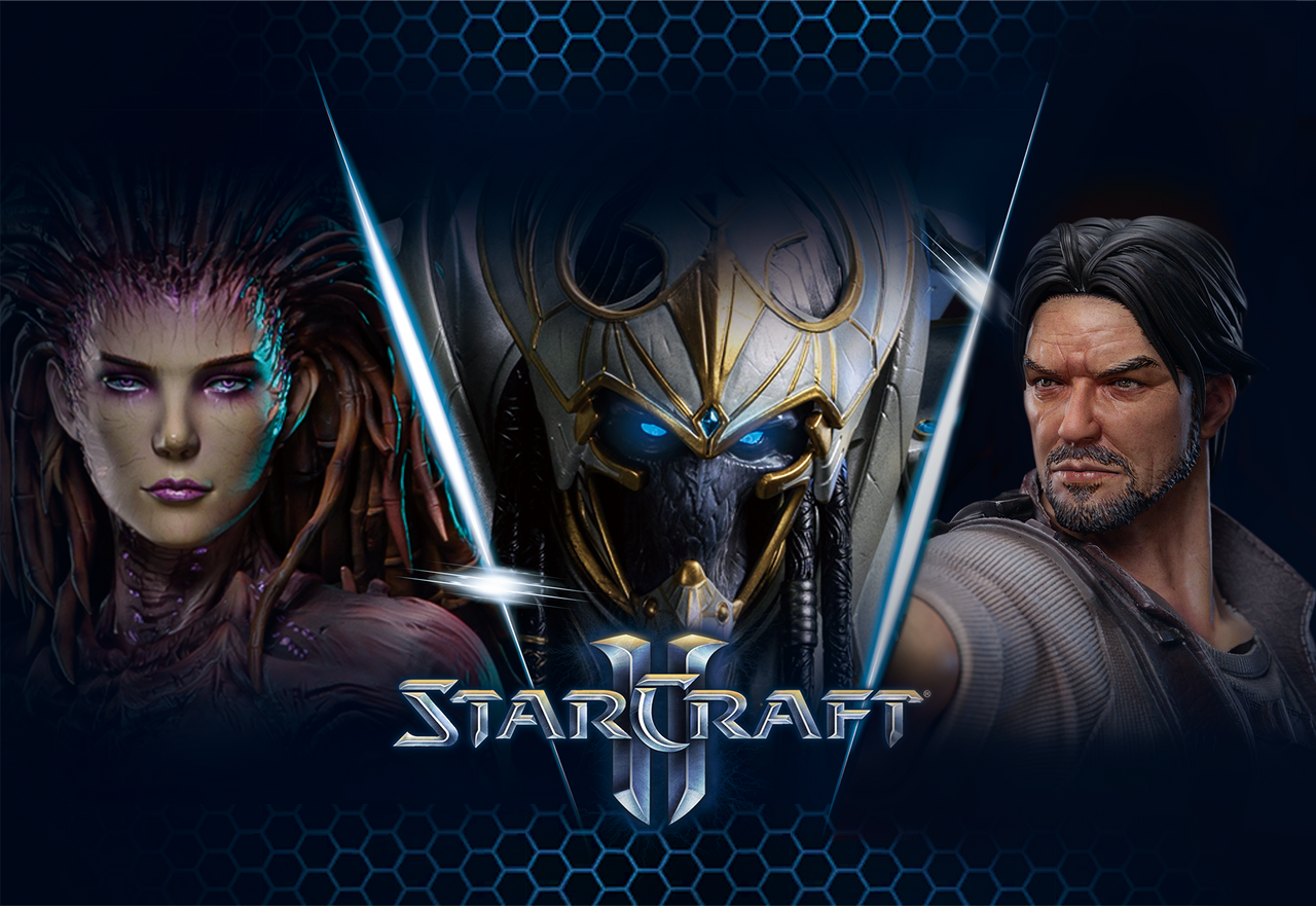 [Warehouse in Stock] Crown Studio - Statue - StarCraft - James Eugene "Jim" Raynor