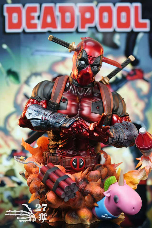[Pre-Order] 27abyss Studio - Statue - Marvel - Bust Series Deadpool