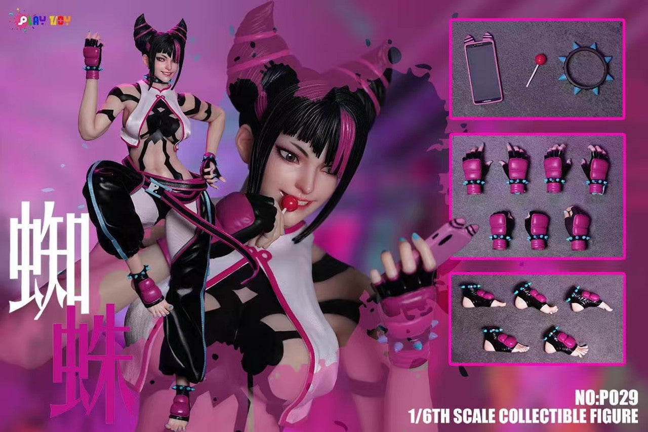 [Pre-Order] PLAY TOY Studio - Action Figure - Street Fighter - Spider Girl Agent 6th Generation P029 Han Juri