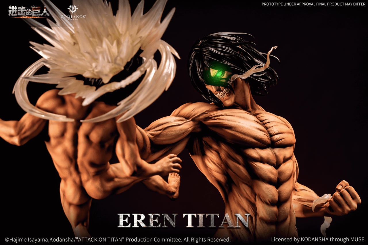 [Pre-Order] Zodiakos Studio - Statue - Attack on Titan - Eren Titan (Licensed)