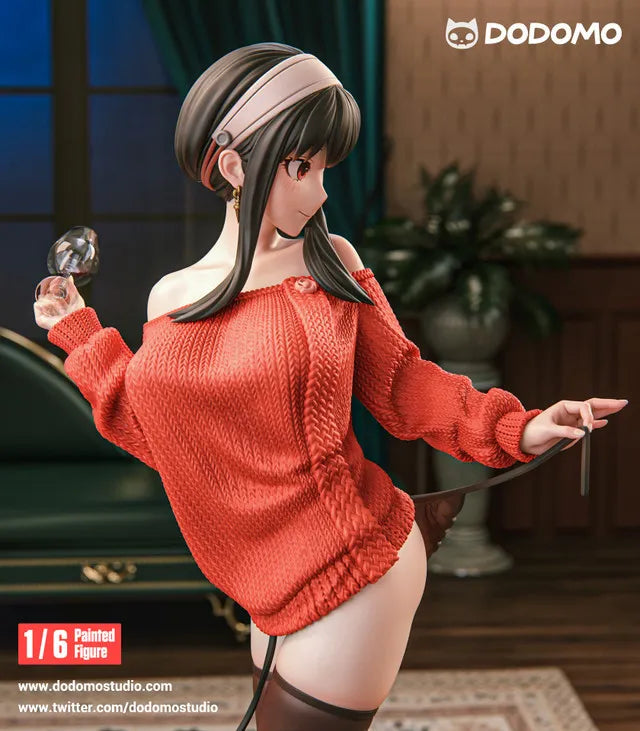 [Pre-Order closed] Dodomo Studio - Statue - Chainsaw Man - 1/6 Yor Forger Red Sweater EX ver.