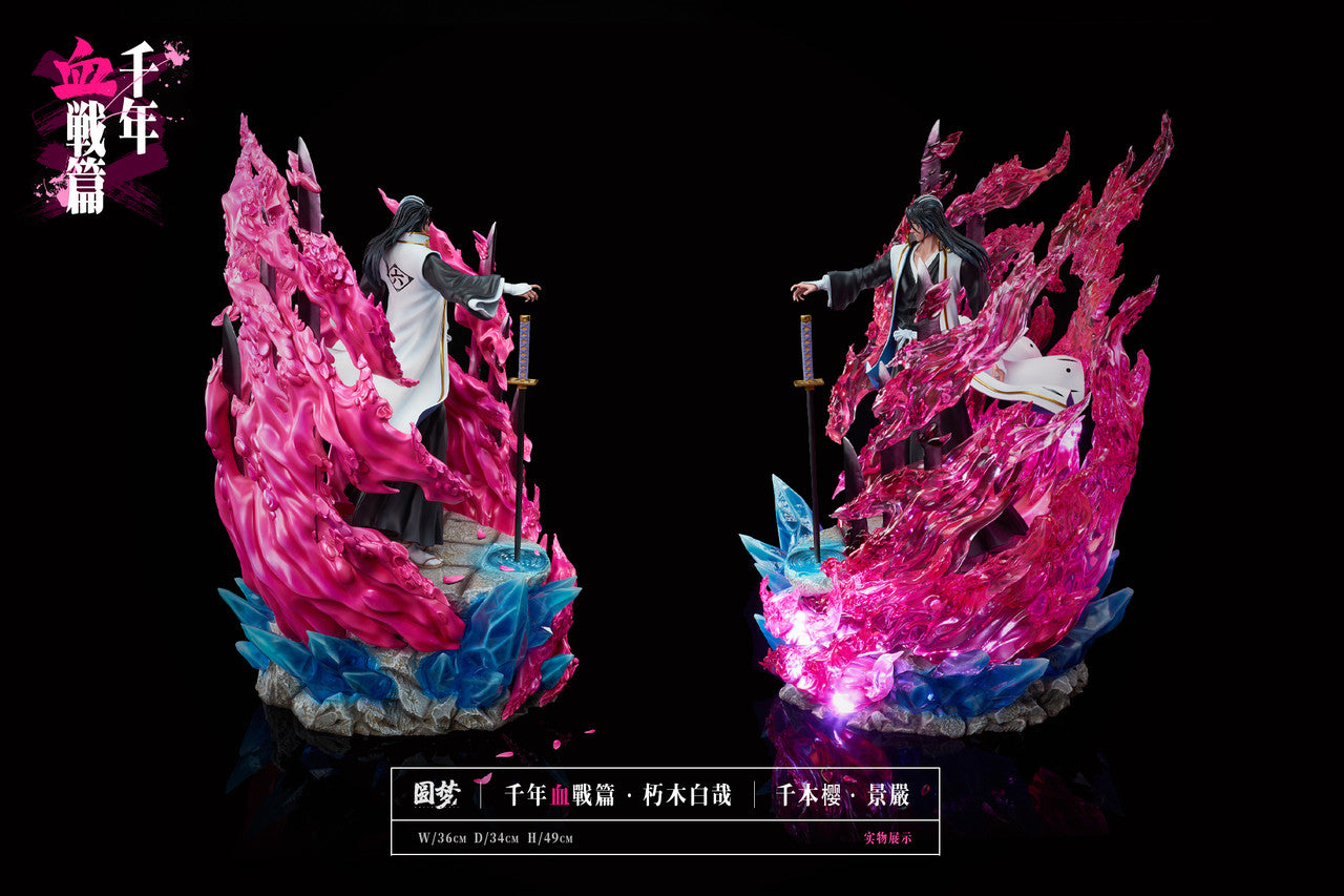[Warehouse in Stock] Yuan Meng Studio - Statue - BLEACH Blood War Series - Kuchiki Byakuya Solid version