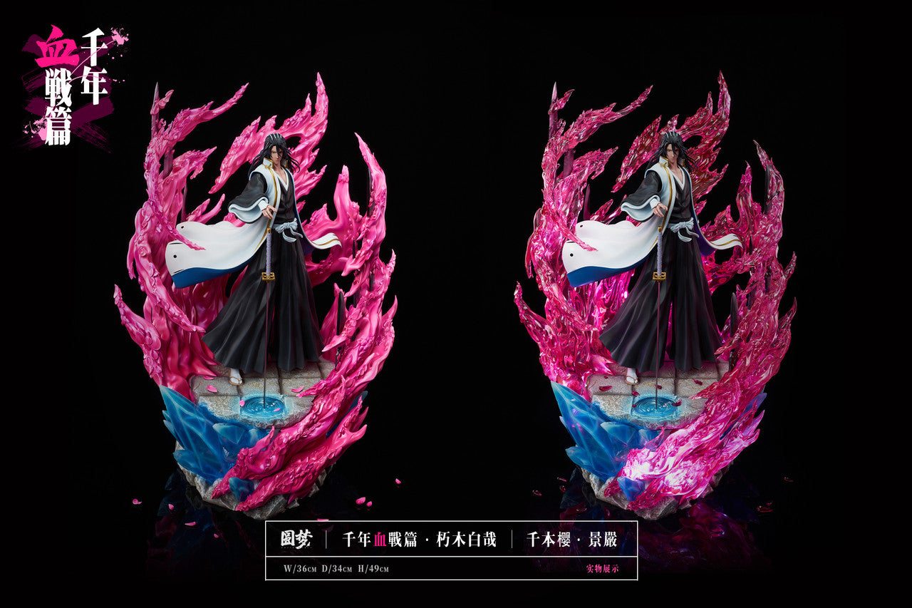[Warehouse in Stock] Yuan Meng Studio - Statue - BLEACH Blood War Series - Kuchiki Byakuya Solid version