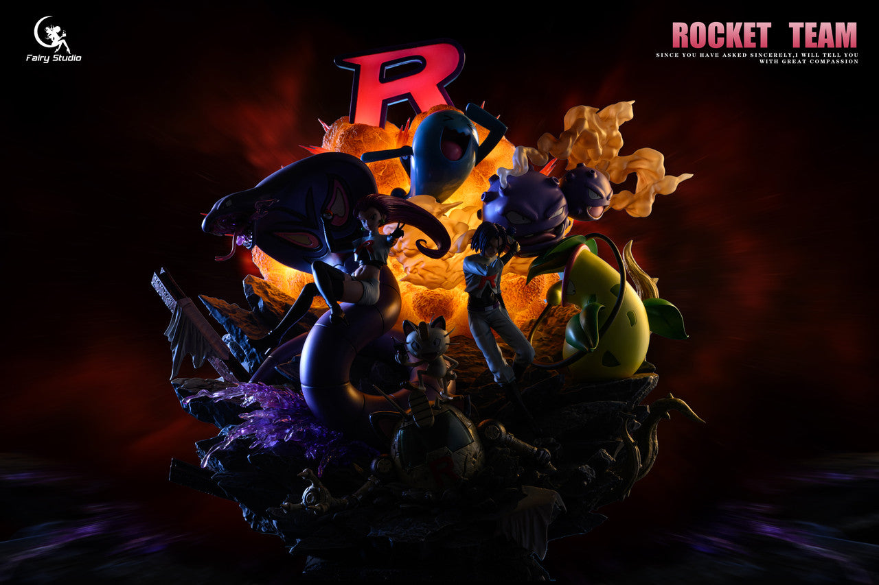 [Warehouse in stock] Fairy Studio - Statue - Pokémon - Team Rocket Jessie and James
