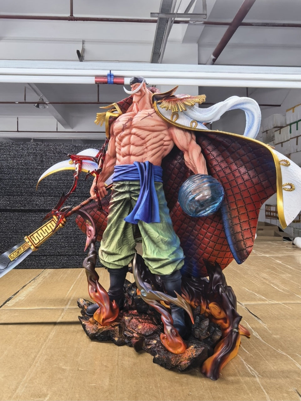 [Warehouse in stock] LX Studio - Statue - One Piece - Whitebeard Edward Newgate 2.0