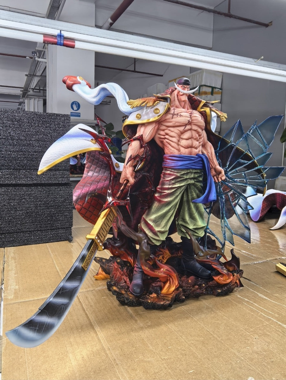 [Warehouse in stock] LX Studio - Statue - One Piece - Whitebeard Edward Newgate 2.0