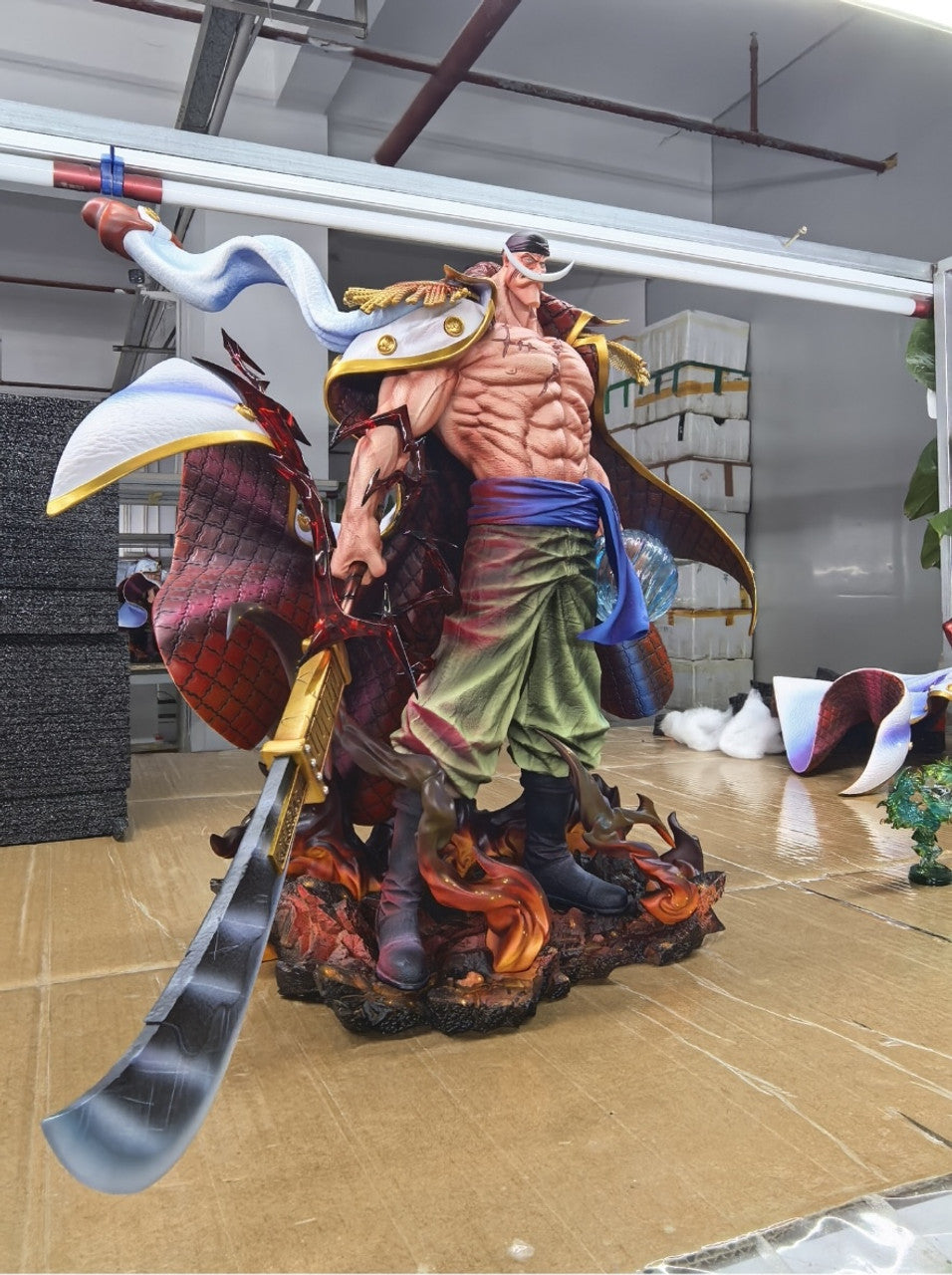 [Warehouse in stock] LX Studio - Statue - One Piece - Whitebeard Edward Newgate 2.0