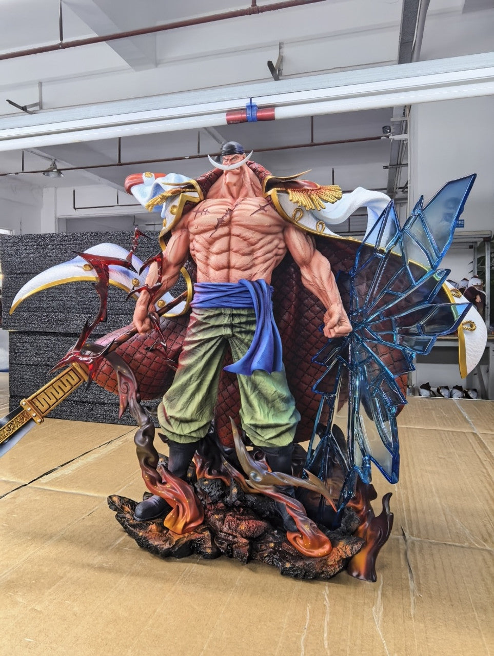 [Warehouse in stock] LX Studio - Statue - One Piece - Whitebeard Edward Newgate 2.0