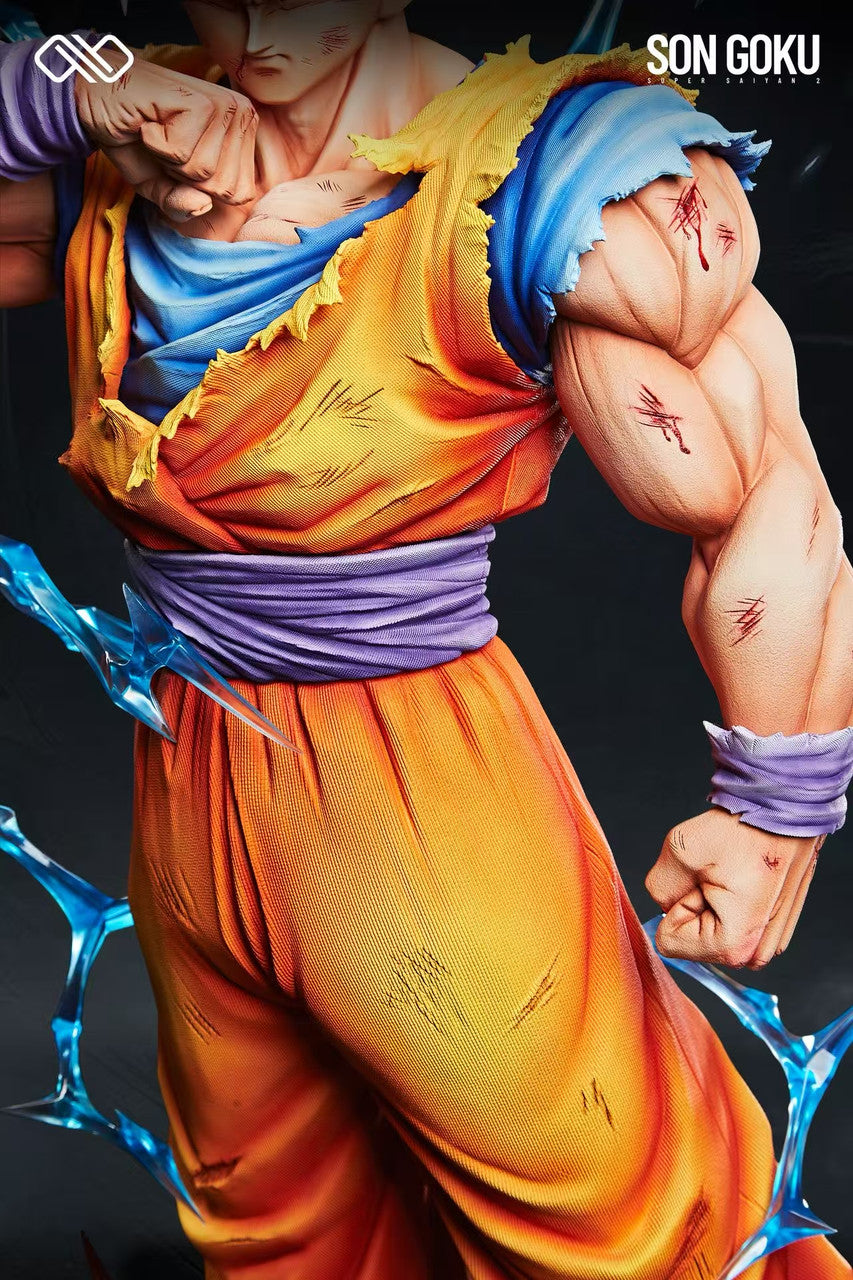 [Warehouse in Stock] Infinite Studio - Statue - Dragon Ball - Super Saiyan 2 Goku