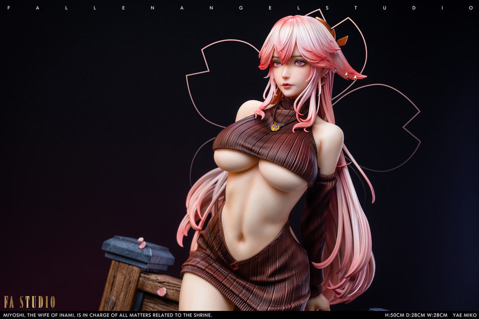 [Warehouse in stock] Exclusive Ver. - Fallen Angel Studio - Statue - Genshin Impact - Yae Miko