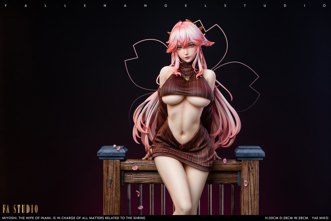 [Warehouse in stock] Exclusive Ver. - Fallen Angel Studio - Statue - Genshin Impact - Yae Miko