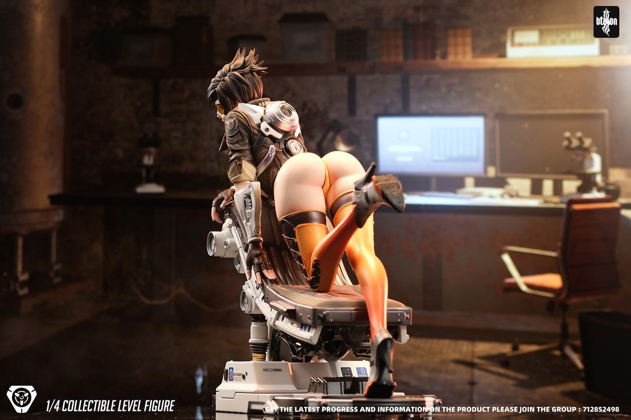 [Warehouse in Stock] Dtalon Studio - Statue - Overwatch - Tracer