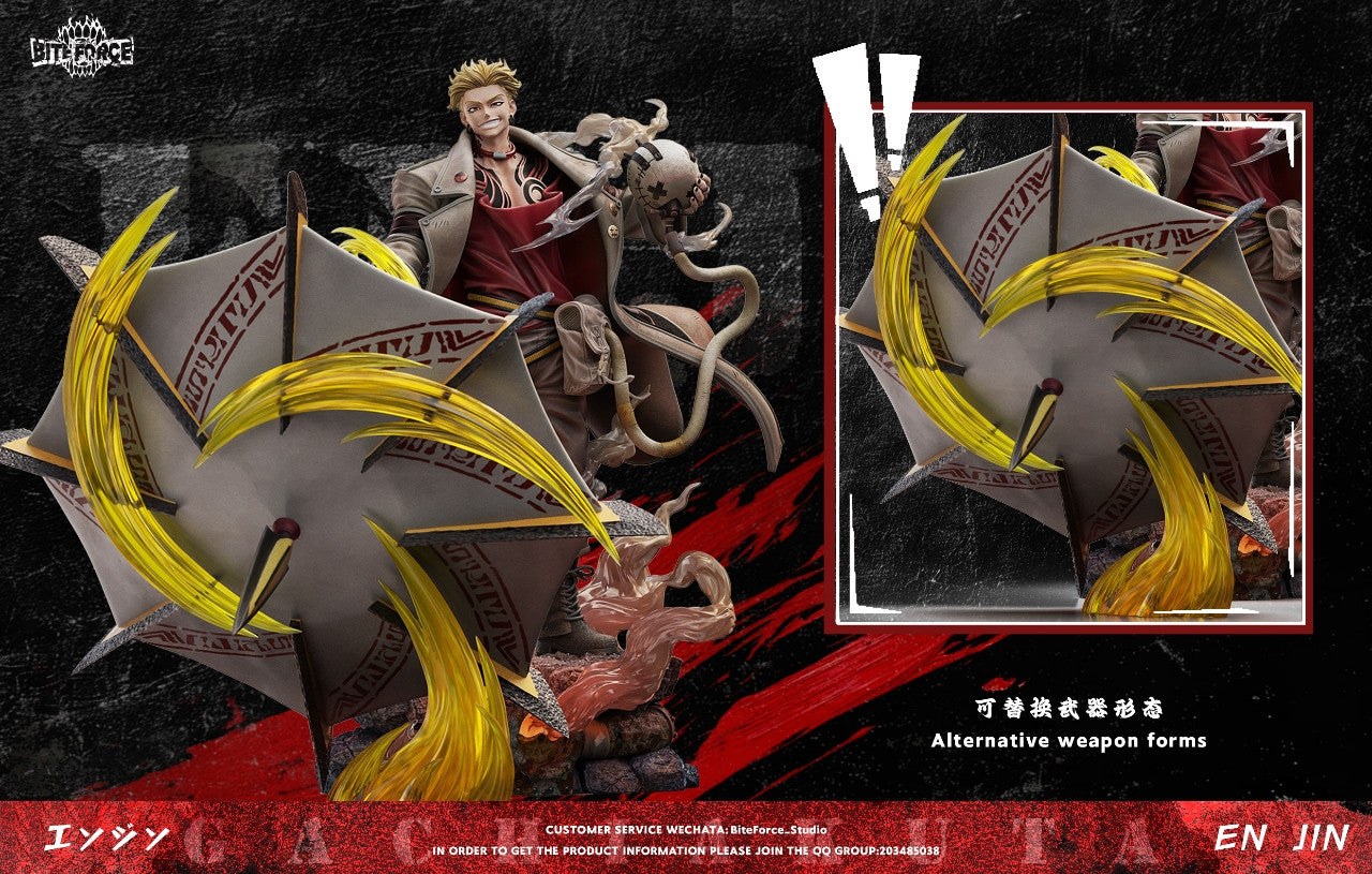 [Pre-Order] BiteForce Studio - Statue - GACHIAKUTA - Cleaning Team 01 ENJIN