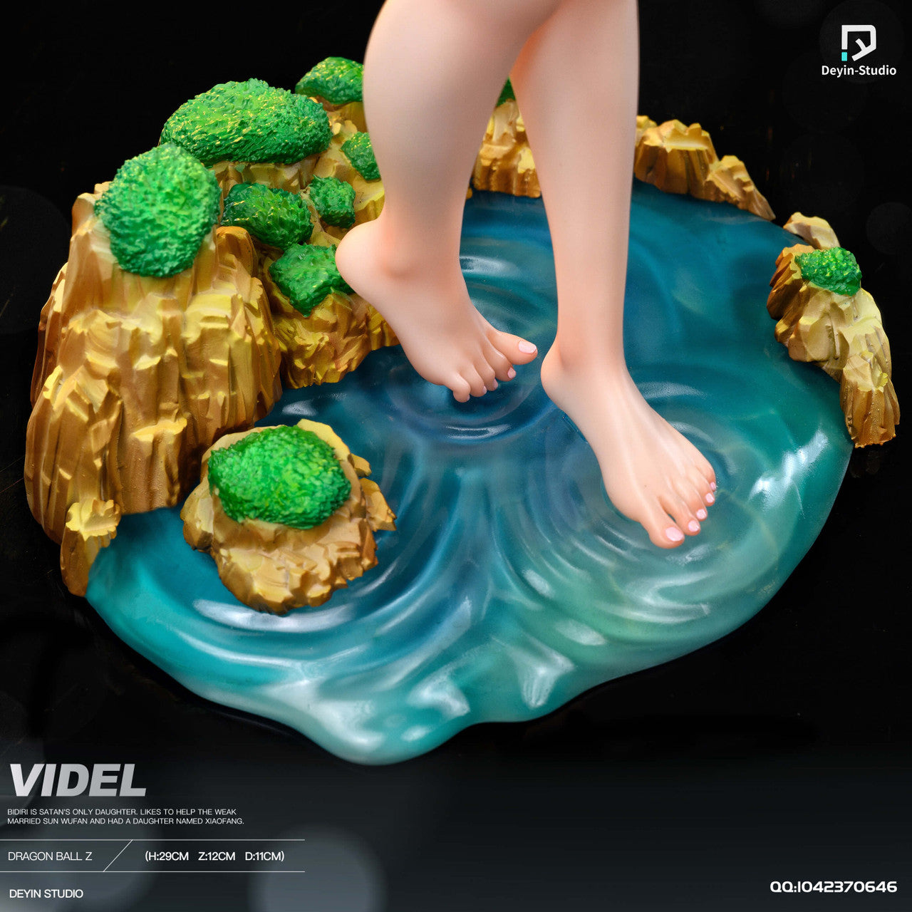 [Warehouse in Stock] Deyin Studio - Statue - Dragon Ball Videl (1/6 ver.)