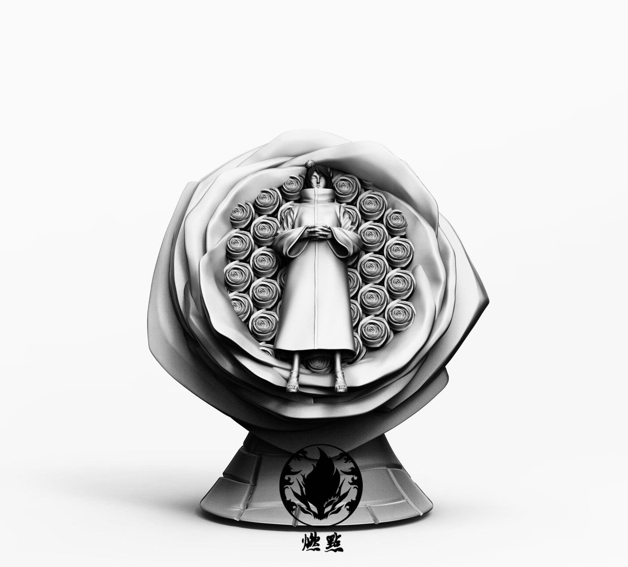 [Warehouse in Stock] Ran Dian Studio - Statue - Naruto - Akatsuki Series #8 Uchiha Obito(Tobi) & Konan