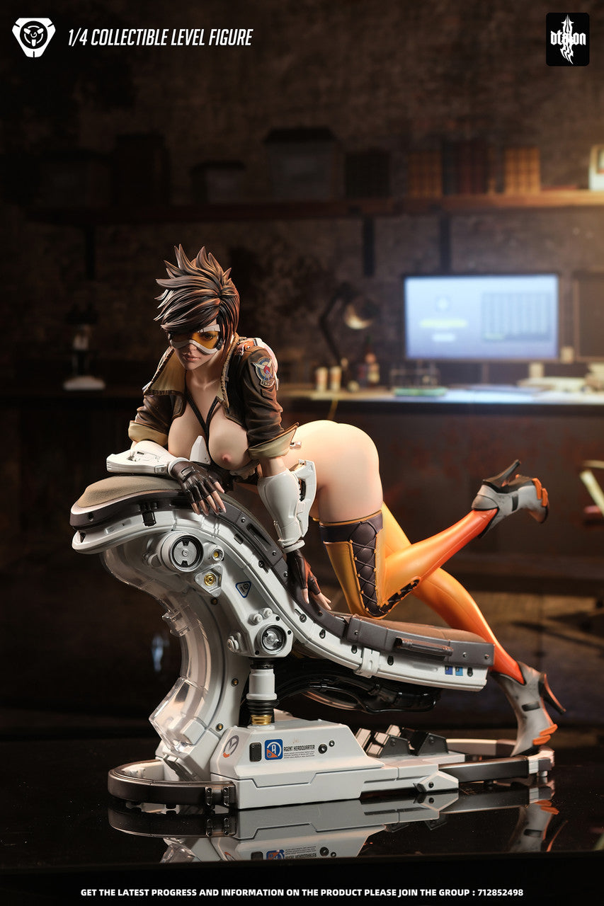 [Warehouse in Stock] Dtalon Studio - Statue - Overwatch - Tracer
