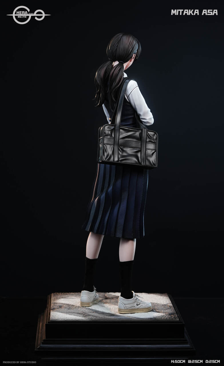 [Warehouse in Stock] HeRa Studio - Statue - Chainsaw Man Mitaka + Yoru + extra two heads