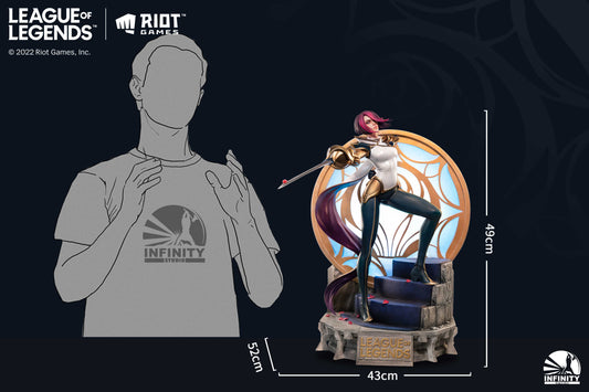 [CHRISTMAS2025 Shipping Included] Infinity Studio - Statue - League of Legends - The Grand Duelist Fiora Laurent Statue (Licensed)