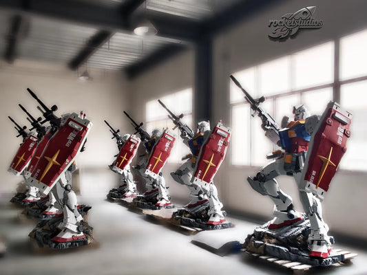 [Warehouse in Stock] Rocket Studio - Statue - RX-78-2 Gundam Gundam