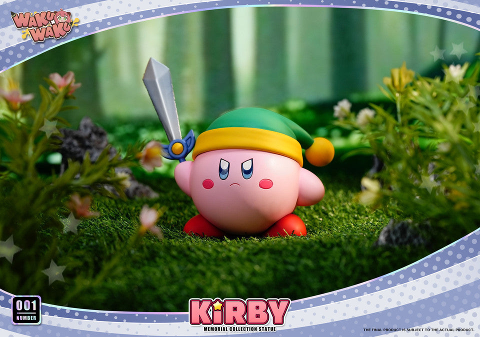 [Warehouse in Stock] WakuWaku Studio - Statue - Kirby - #1 Swordsman Kirby