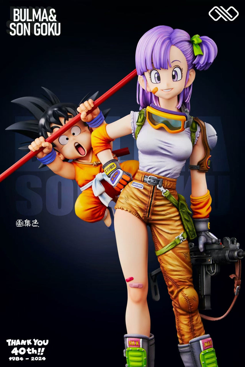 [Pre-Order Closed] Infinite Studio - Statue - Dragon Ball - Title page 40th Anniversary Series #2 Bulma & Goku