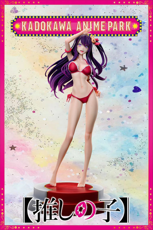 [Warehouse in Stock] Wooden Horse Studio - Statue - Oshi no Ko - Summer Swimwear Limited-Ai Hoshino
