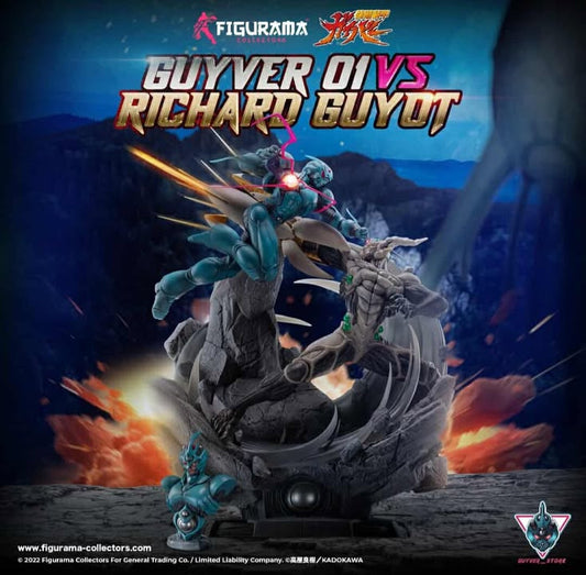 [Pre-Order Closed] Guyver Store X Figurama Collectors - Statue - Bioboosted Armor Guyver - Guyver 1 vs Guyot with LED (Licensed)