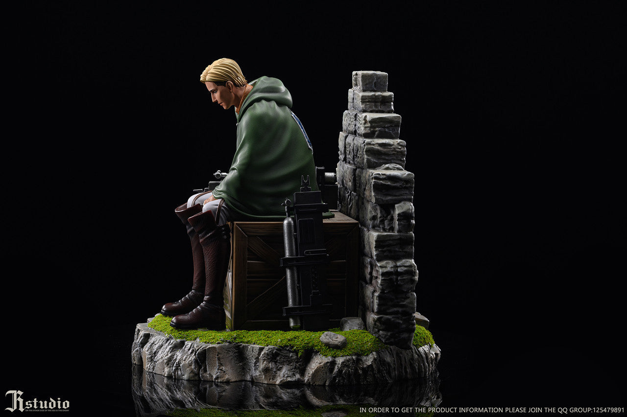 [Warehouse in Stock] JR Studio - Statue - Attack on Titan - Levi & Erwin A Ver.