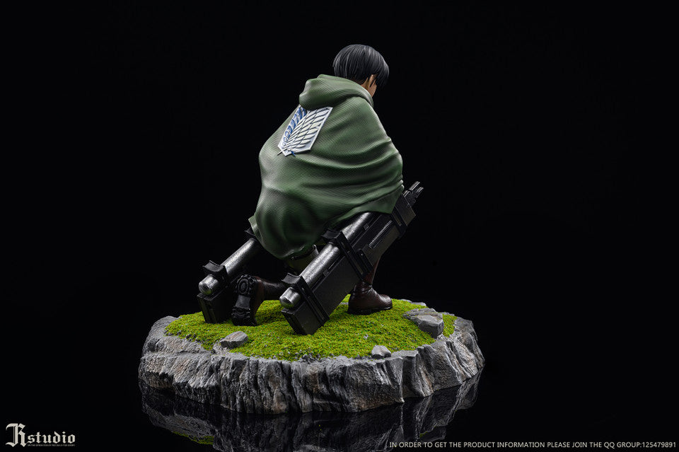 [Warehouse in Stock] JR Studio - Statue - Attack on Titan - Levi & Erwin A Ver.