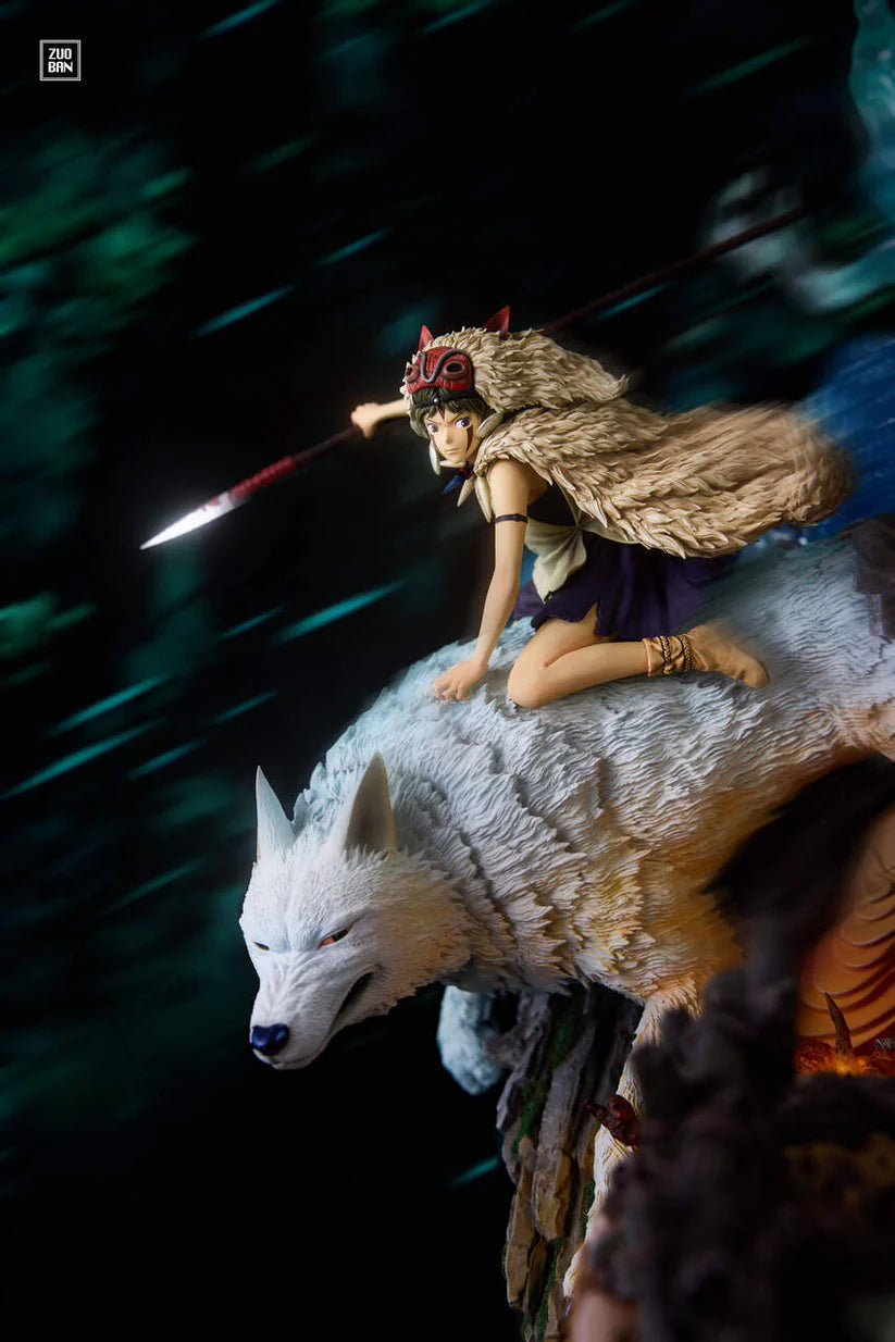 [Warehouse in Stock] ZuoBan Studio - Statue - Princess Mononoke - Princess Mononoke x Ashitaka