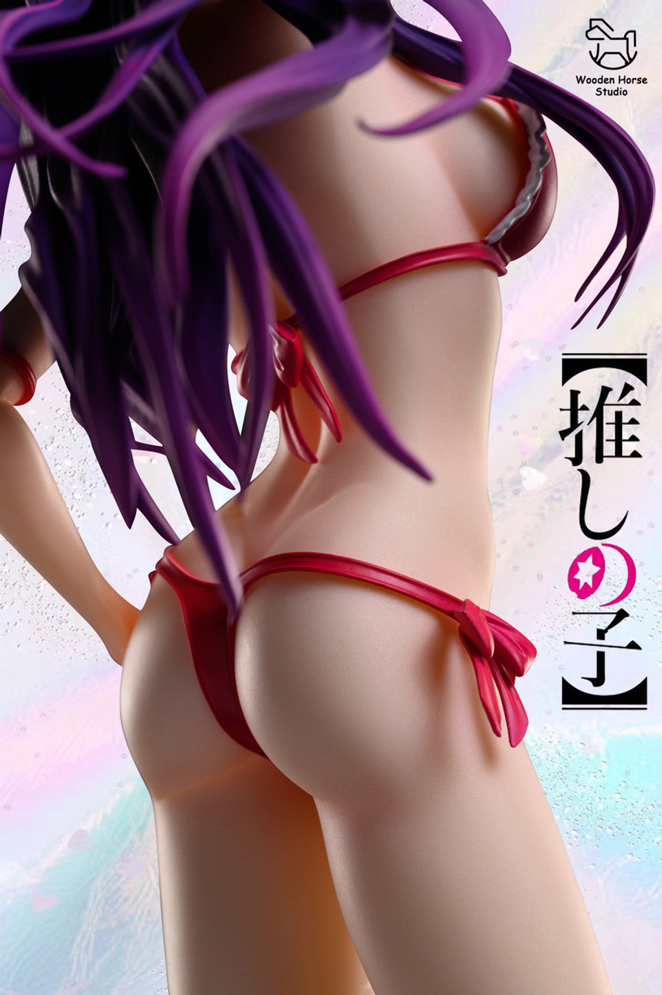 [Warehouse in Stock] Wooden Horse Studio - Statue - Oshi no Ko - Summer Swimwear Limited-Ai Hoshino