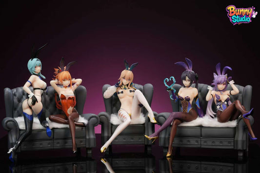 [Pre-Order Closed] Bunny Studio - Statue - Genshin Impact - Bunny Girl #3 Keqing & Mona & Yoimiya & Eula & Jean