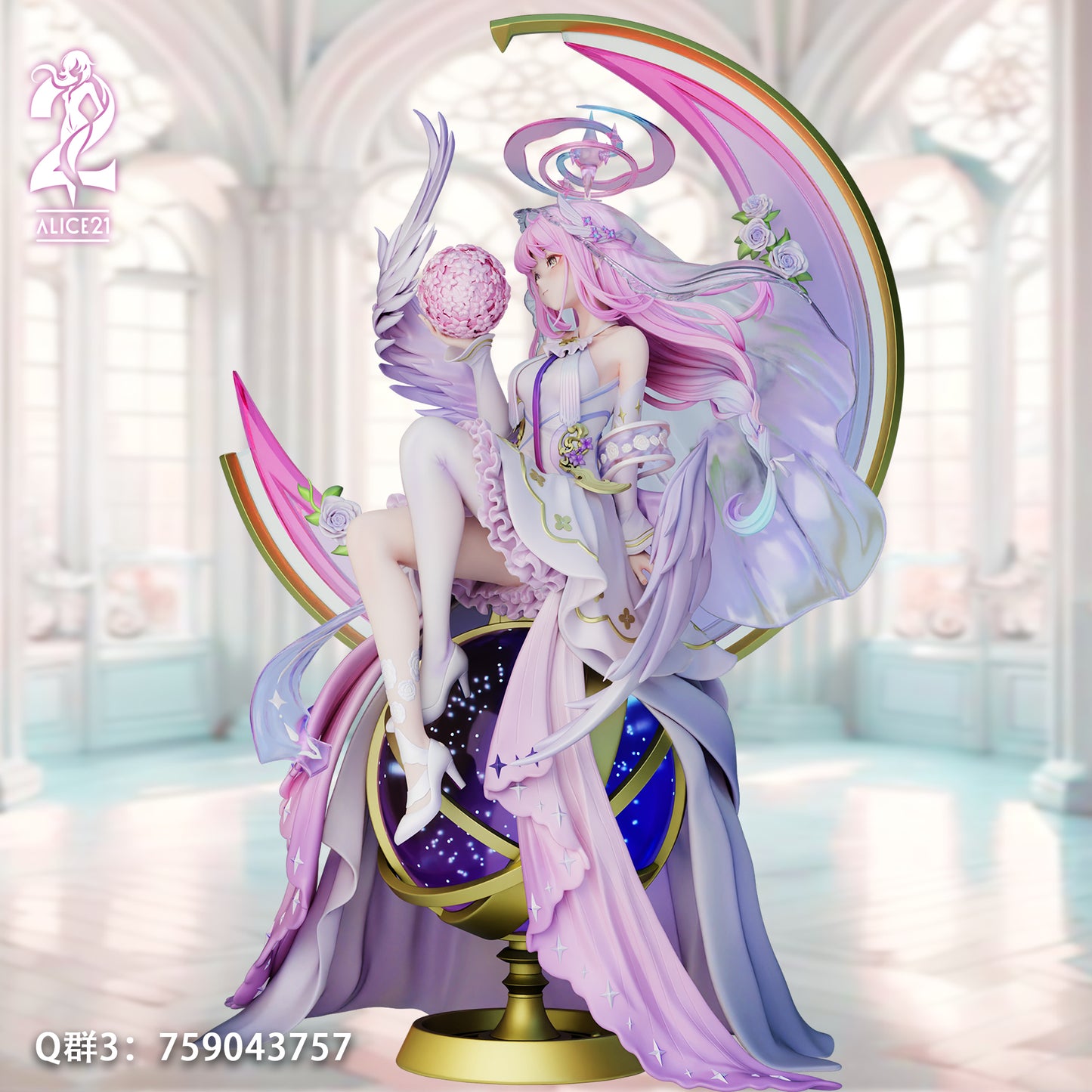 [Pre-Order Closed] Alice21 Studio - Statue - Blue Archive - Pure White Vow Series 49 Stellar Vow Mika