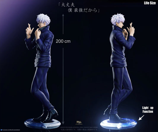 [Warehouse in Stock] Real Creation Studio - Jujutsu Kaisen - Jujutsu Kaisen 1/1 Gojo Satoru Full Body