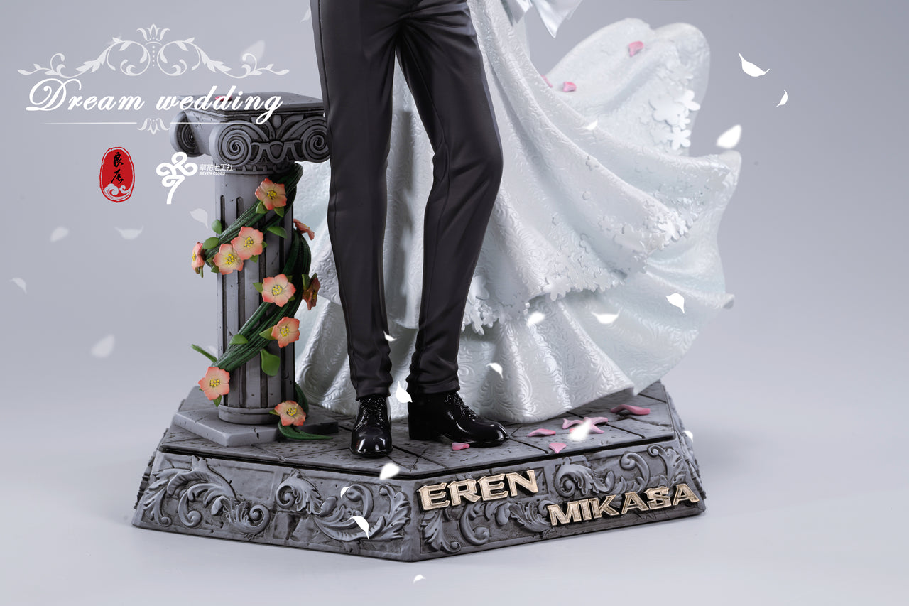 [Warehouse in Stock] LC Studio - Statue - Attack On Titan -  Dream Wedding of Eren Yeager & Mikasa Ackerman