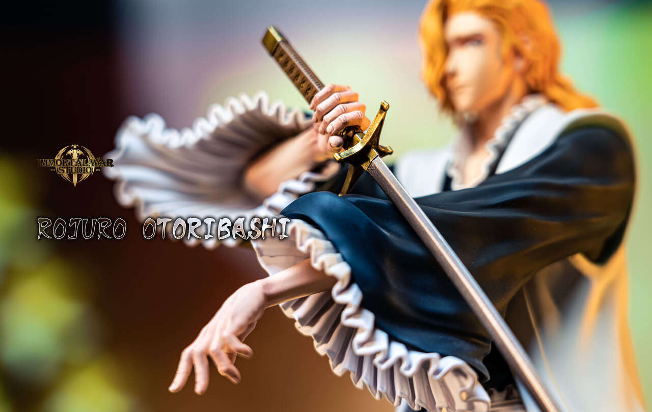 [Warehouse in Stock] I.W Studio - Statue - BLEACH - Gotei 13 Series #10 Rojuro Otoribashi