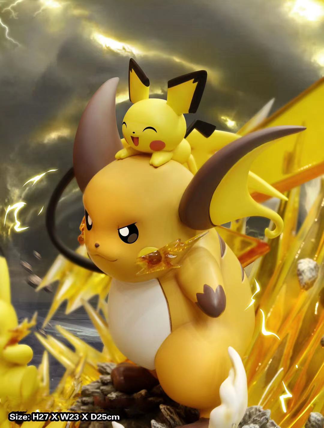 [In stock] EGG Studio - Statue - Pokémon - Pikachu Evolution Set