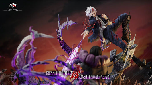 [US in Stock] NIREN Studio - Statue - Jujutsu Kaisen - Satoru Gojo vs Fushiguro Toji