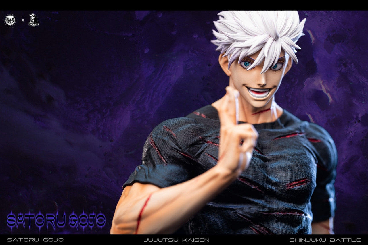 [Pre-order Closed] Zany Joke Studio & Temple Studio - Statue - Jujutsu Kaisen - S01 Gojo Satoru, the Battle of the Demon Realm Shinjuku