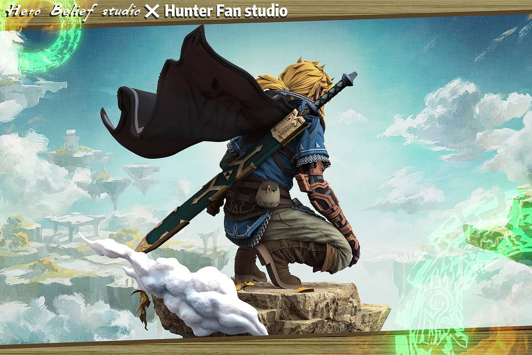[Warehouse in Stock] Hero Belief Studio & Hunter Fan Studio - Statue - The Legend of Zelda - Tears of the Kingdom Link