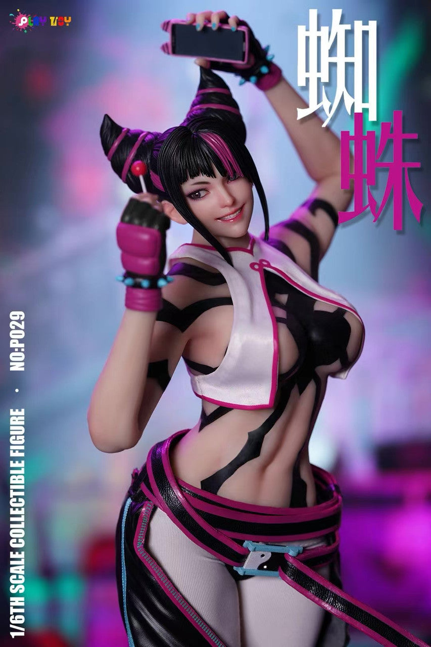 [Pre-Order] PLAY TOY Studio - Action Figure - Street Fighter - Spider Girl Agent 6th Generation P029 Han Juri