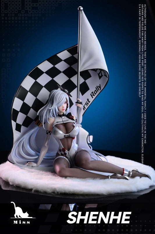 [Warehouse in Stock] Miss Studio - Statue - Genshin Impact Racing Suit #1 Shenhe