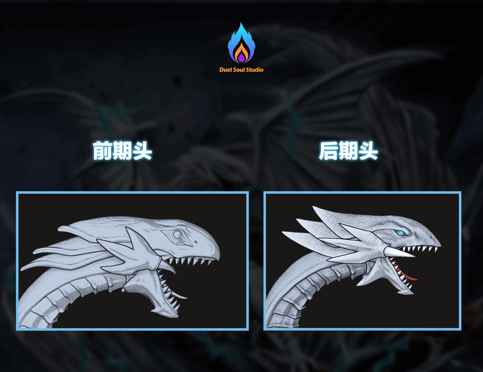 [Pre-Order] Duel Soul Studio - Statue - Yu-Gi-Oh! - The Summoning of Blue-Eyes White Dragon