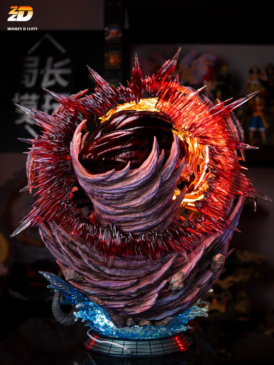 [Warehouse in stock] ZZDD Studio - Statue - One Piece - RED ROC Luffy with LED