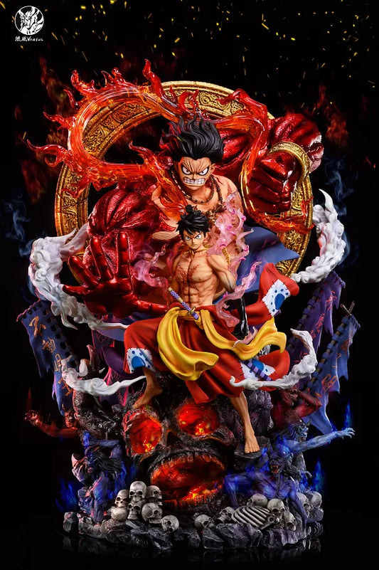 [US in stock] Ventus studio - Statue - One Piece - Monkey D Luffy with Gear4 Wano Country Series