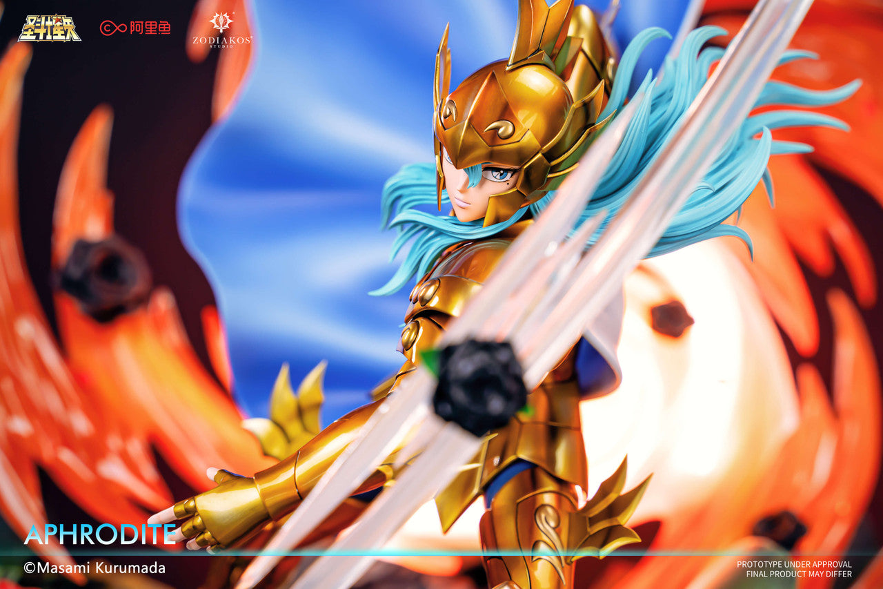 [Pre-Order] Zodiakos Studio - Statue - Saint Seiya - Gold Saint-Aphrodite (Licensed)