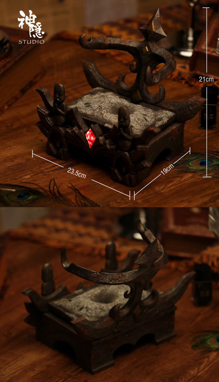 [Warehouse in Stock] Shen Yin Studio - Statue - Howl's Moving Castle - Contract Magic Canon Calcifer with LED Bracket Version