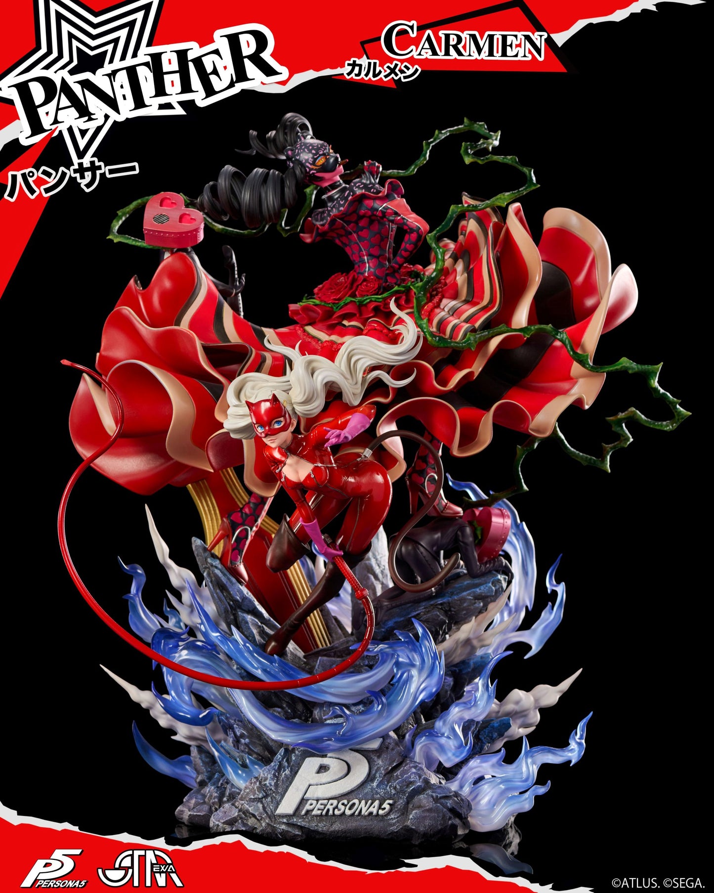 [Pre-Order] STAREXVA Studio - Statue - Persona 5 - PANTHER Ann Takamaki with Carmen (Licensed)