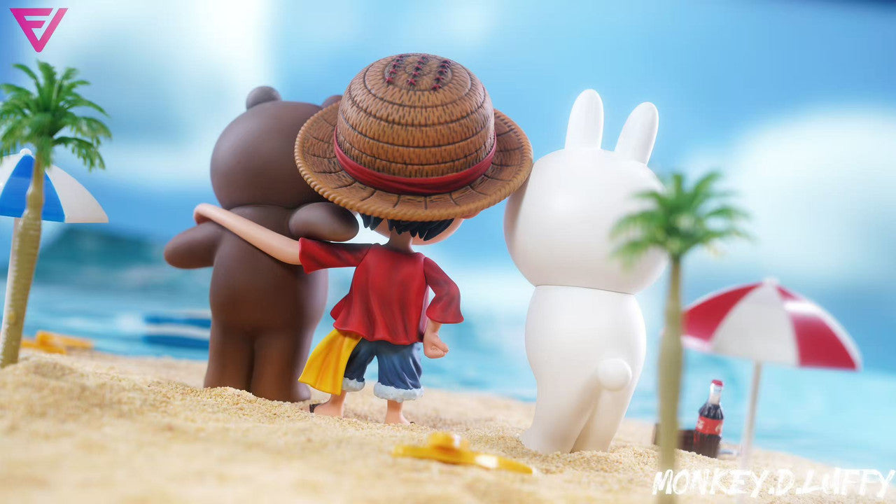 [Pre-Order] Eve Studio - Statue - One Piece - Luffy & Brown & Cony